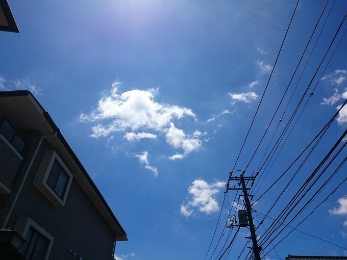 梅雨の晴れ間