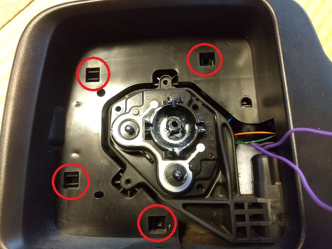 ジムニーシエラ（JB43W9型） ミラーカバーの外し方（ドアミラー分解中）[検索]JB23 | 自動車業界特化型税理士事務所 OFFICE M.N  GARAGE